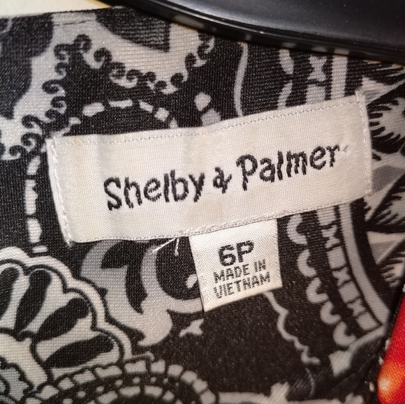 Shelby & Palmer Dress Sz 6 - Picture 6 of 11
